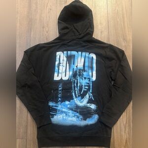 OTF Lil Durk Hoodie Men’s Small Black Chicago Graphic NWOT Streetwear Unisex